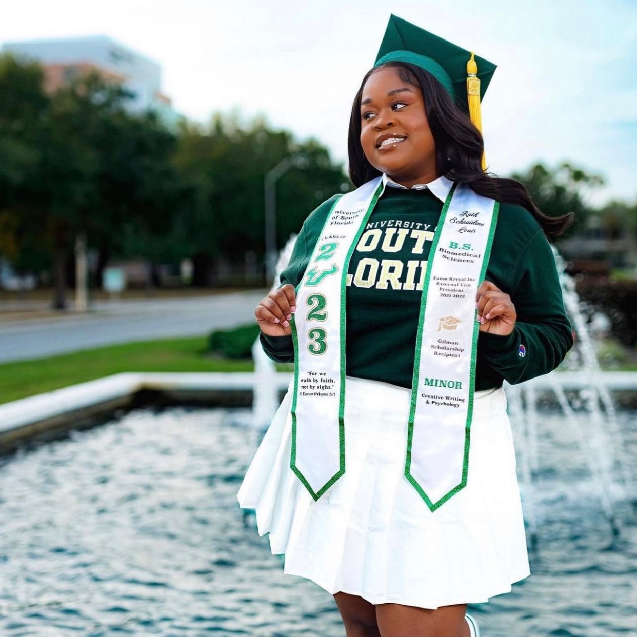 COLLEGIATE GRADUATION STOLE