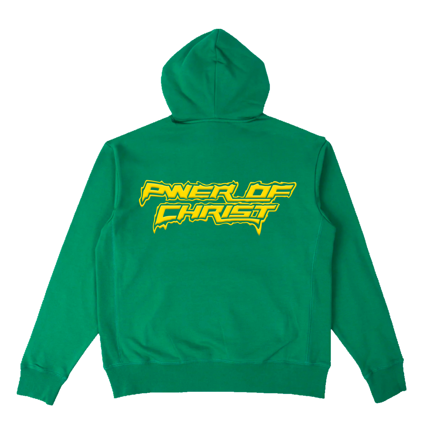 PWER OF CHRIST GREEN HOODIE