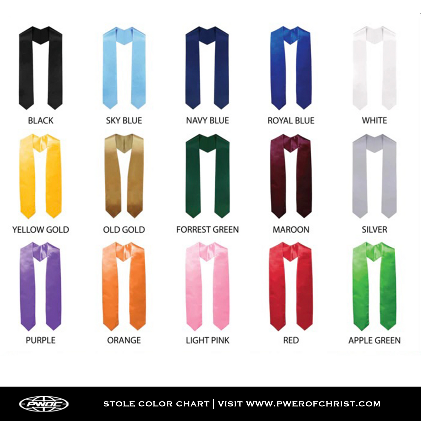 COLLEGIATE GRADUATION STOLE