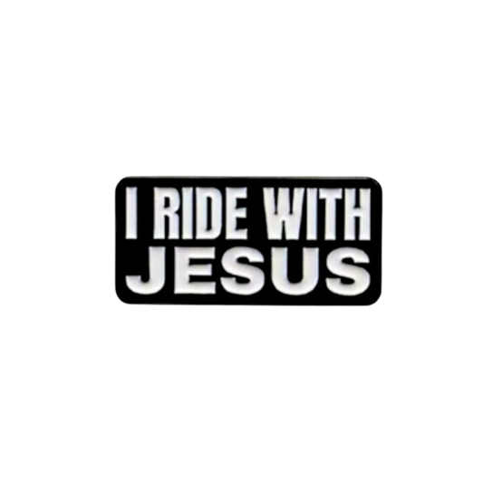 I ride with Jesus Pin