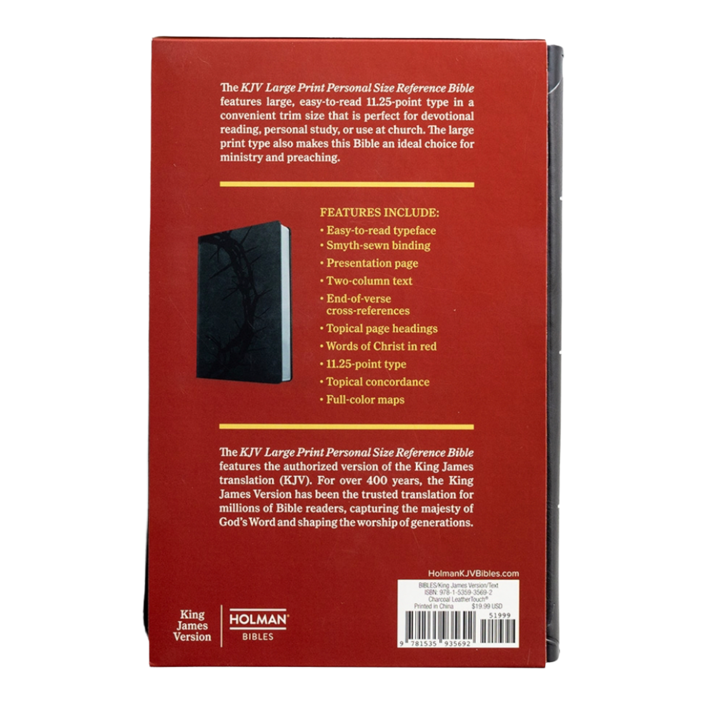 BIBLIA KJV - LETRA GRANDE 